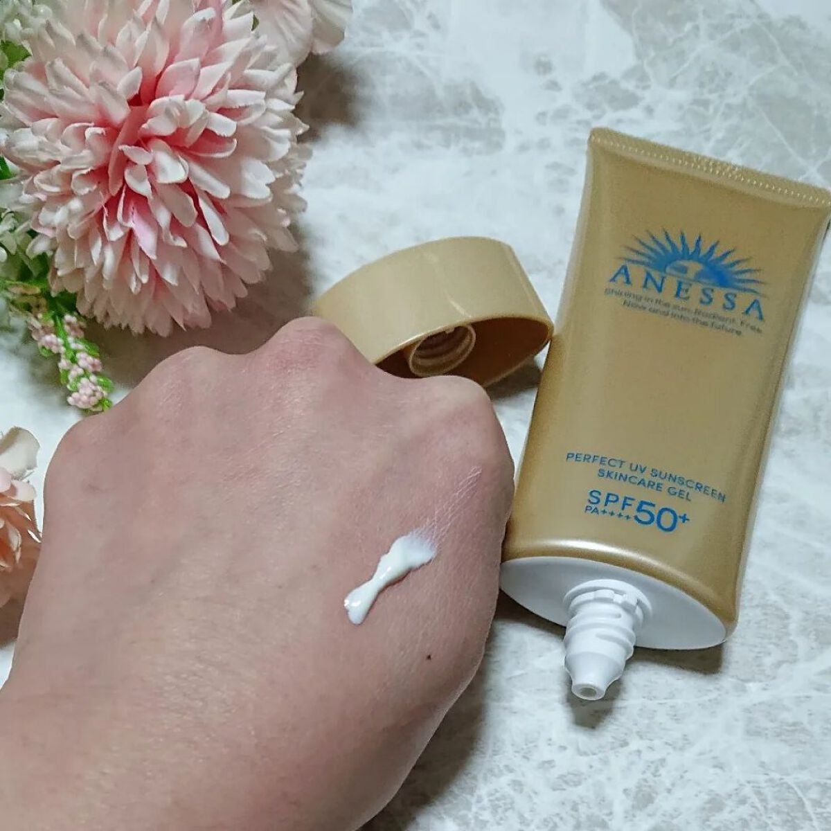 パーフェクトUV スキンケアジェル N/アネッサ/日焼け止め・UVケアを使ったクチコミ(4枚目)