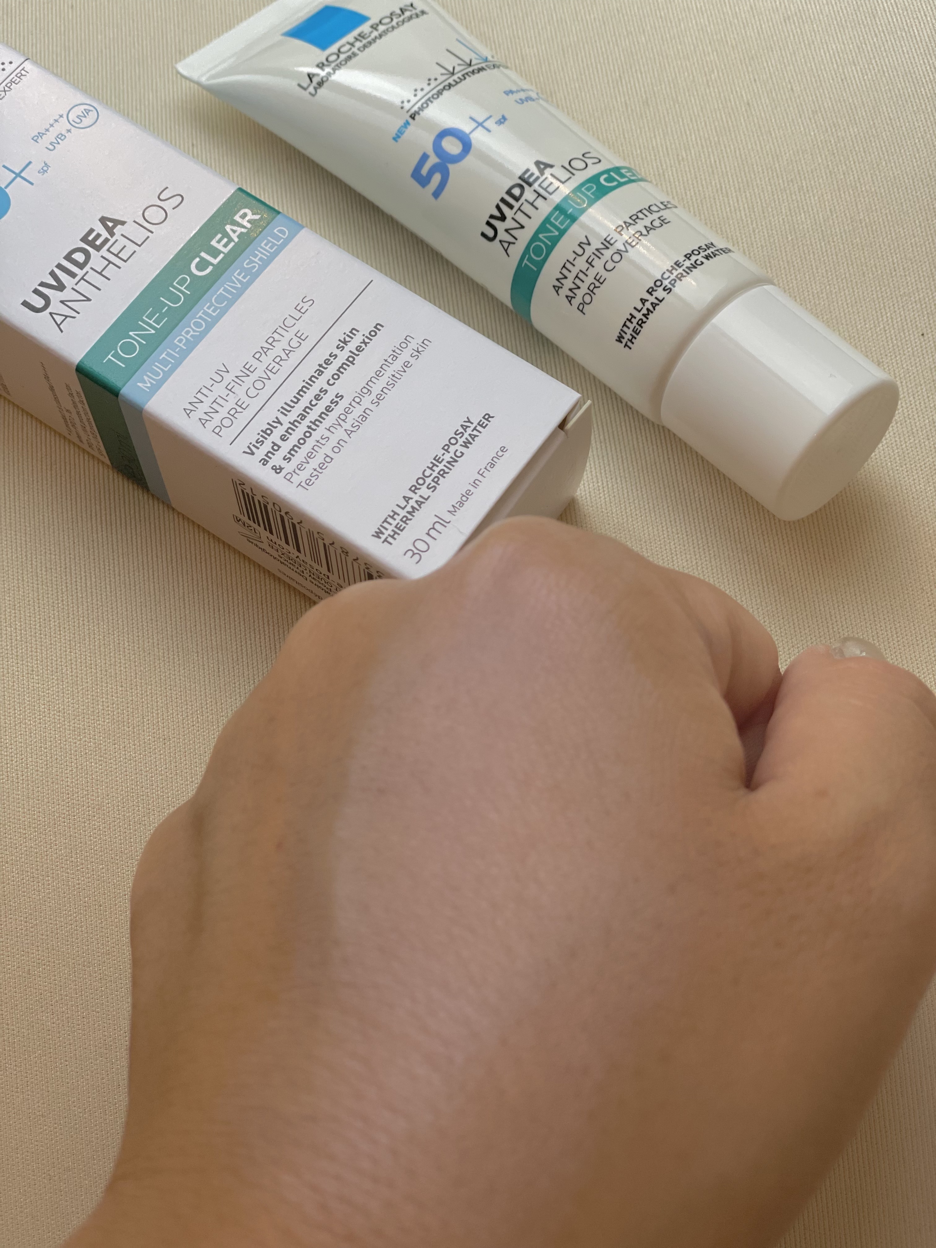 ラ ロッシュ ポゼ UVイデア XL プロテクショントーンアップ クリアのクチコミ「ラ ロッシュ ポゼ
UVイデア XL プロテクショントーンアップ クリア
使ってみたよ！


.....」（3枚目）