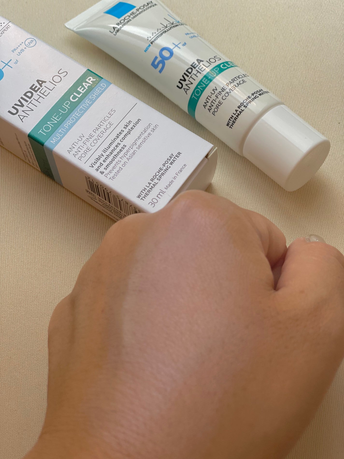 UVイデア XL プロテクショントーンアップ クリア/ラ ロッシュ ポゼ/化粧下地を使ったクチコミ(3枚目)