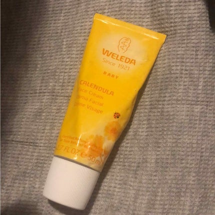 カレンドラ ベビーフェイシャルクリーム/WELEDA/ハンドクリームを使ったクチコミ(1枚目)