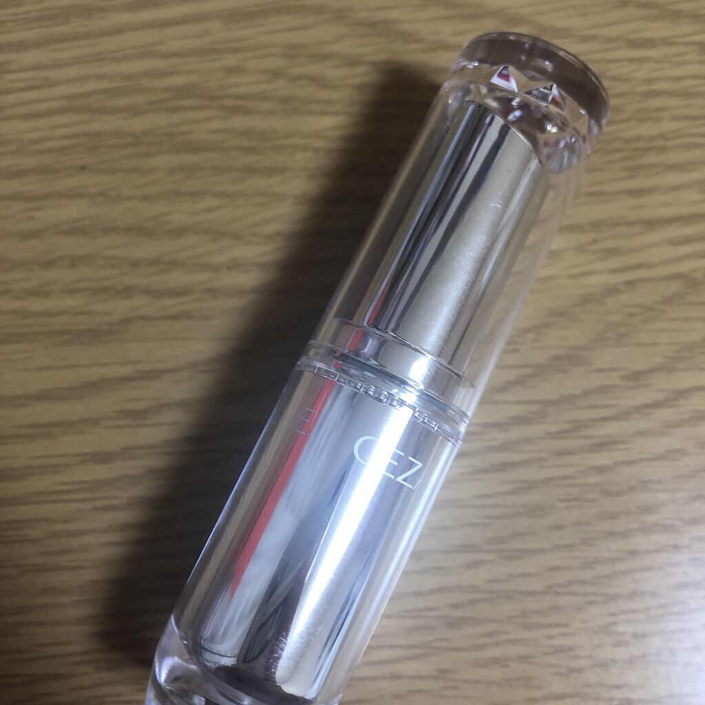 ラスティンググロスリップ/CEZANNE/口紅を使ったクチコミ（2枚目）