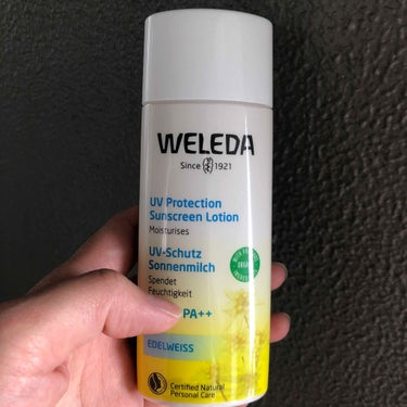 ヴェレダ　エーデルワイス　UVプロテクト✨

SPF38    PA++   顔・からだ用です。

これは去年から愛用してます😊どうやら今年？リニューアルしたみたいですね！

紫外線をしっかり防ぎながら