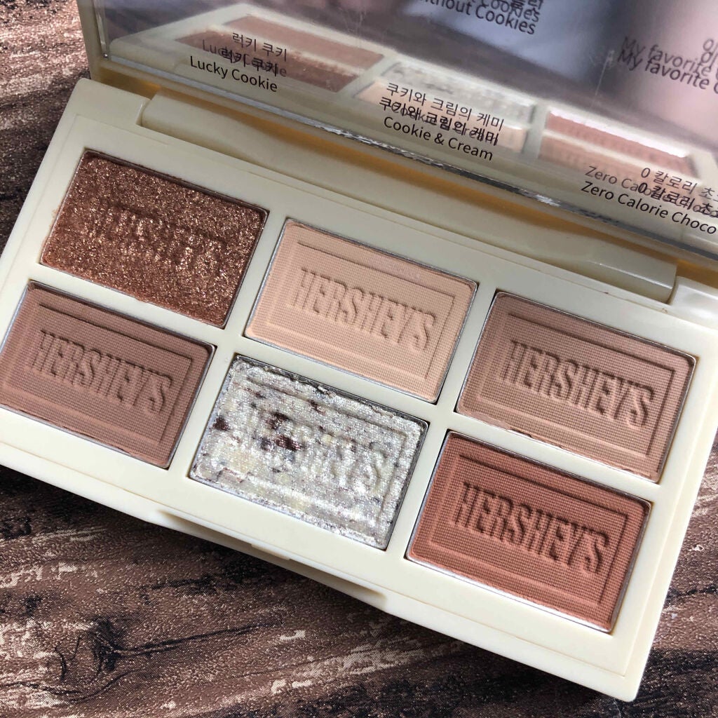 ハーシー プレイカラーアイズミニ/ETUDE/アイシャドウパレットを使ったクチコミ(2枚目)