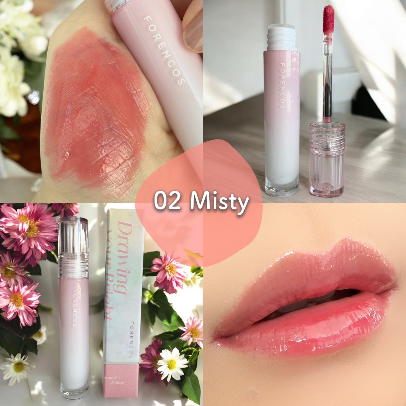 オールライトムードグローティント/フォレンコス/リップティントを使ったクチコミ(4枚目)