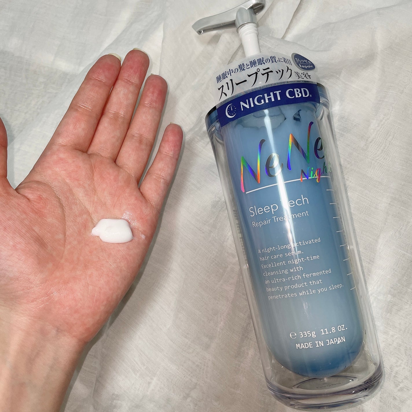スリープテック リペア シャンプー/ヘアトリートメント/NeNe Night/市販シャンプーを使ったクチコミ(5枚目)