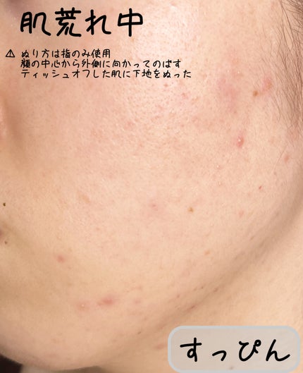 フェイクヌードクリーム/素肌記念日/クリーム・エマルジョンファンデーションを使ったクチコミ(4枚目)