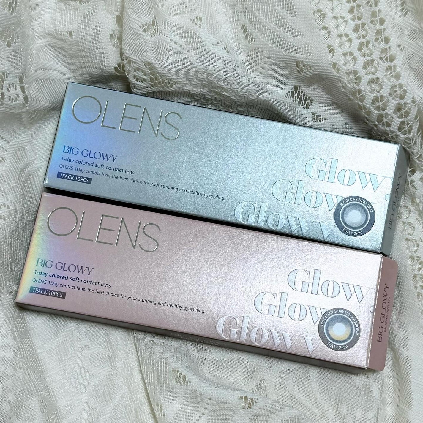 Big Glowy 1day/OLENS/ワンデー(1DAY)カラコンを使ったクチコミ(4枚目)