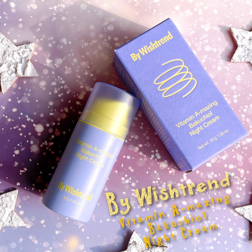 ビタミンA-mazingバクチオールナイトクリーム/By Wishtrend/フェイスクリームを使ったクチコミ（1枚目）