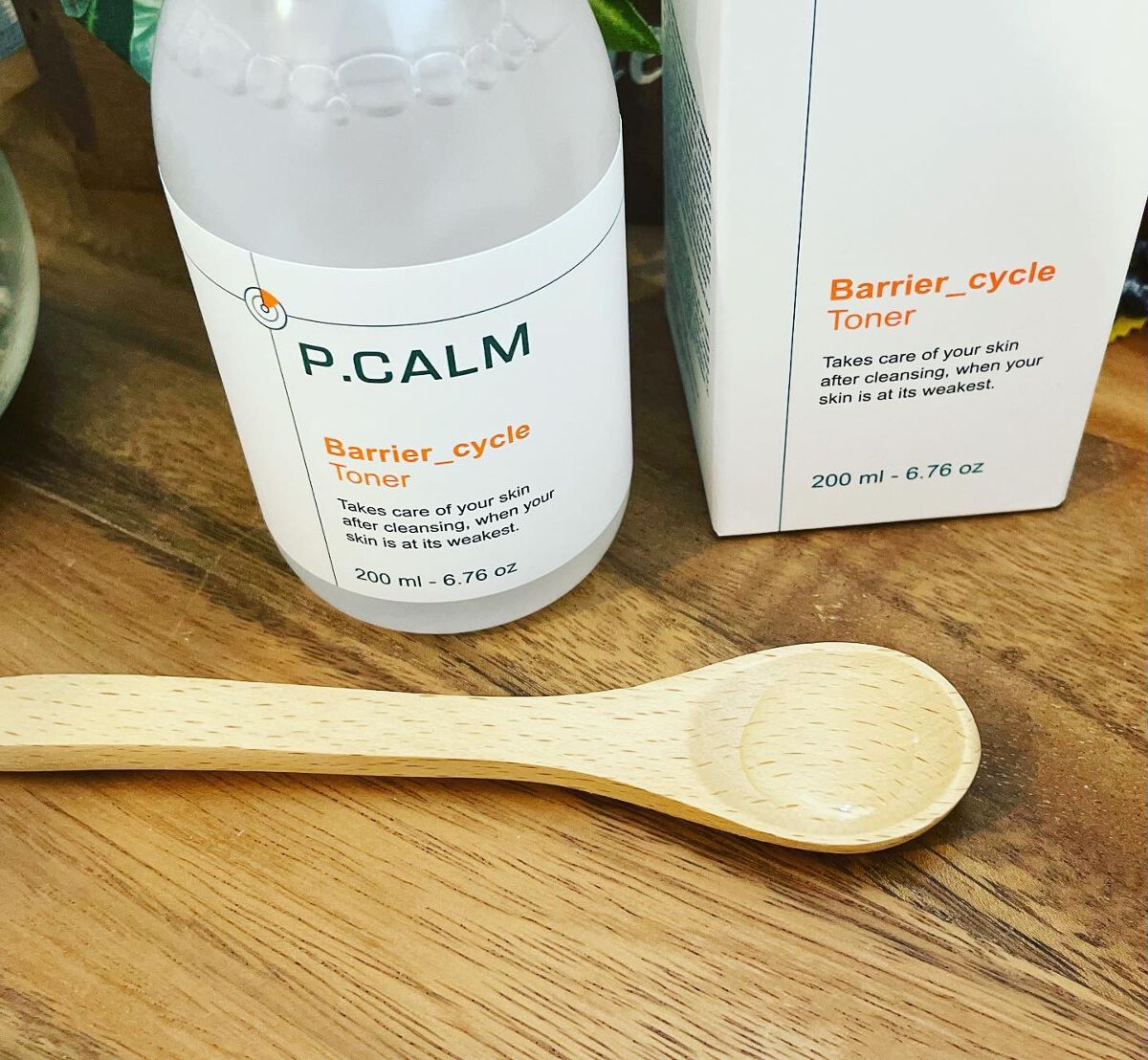 バリアサイクルトナー/P.CALM/化粧水を使ったクチコミ（2枚目）