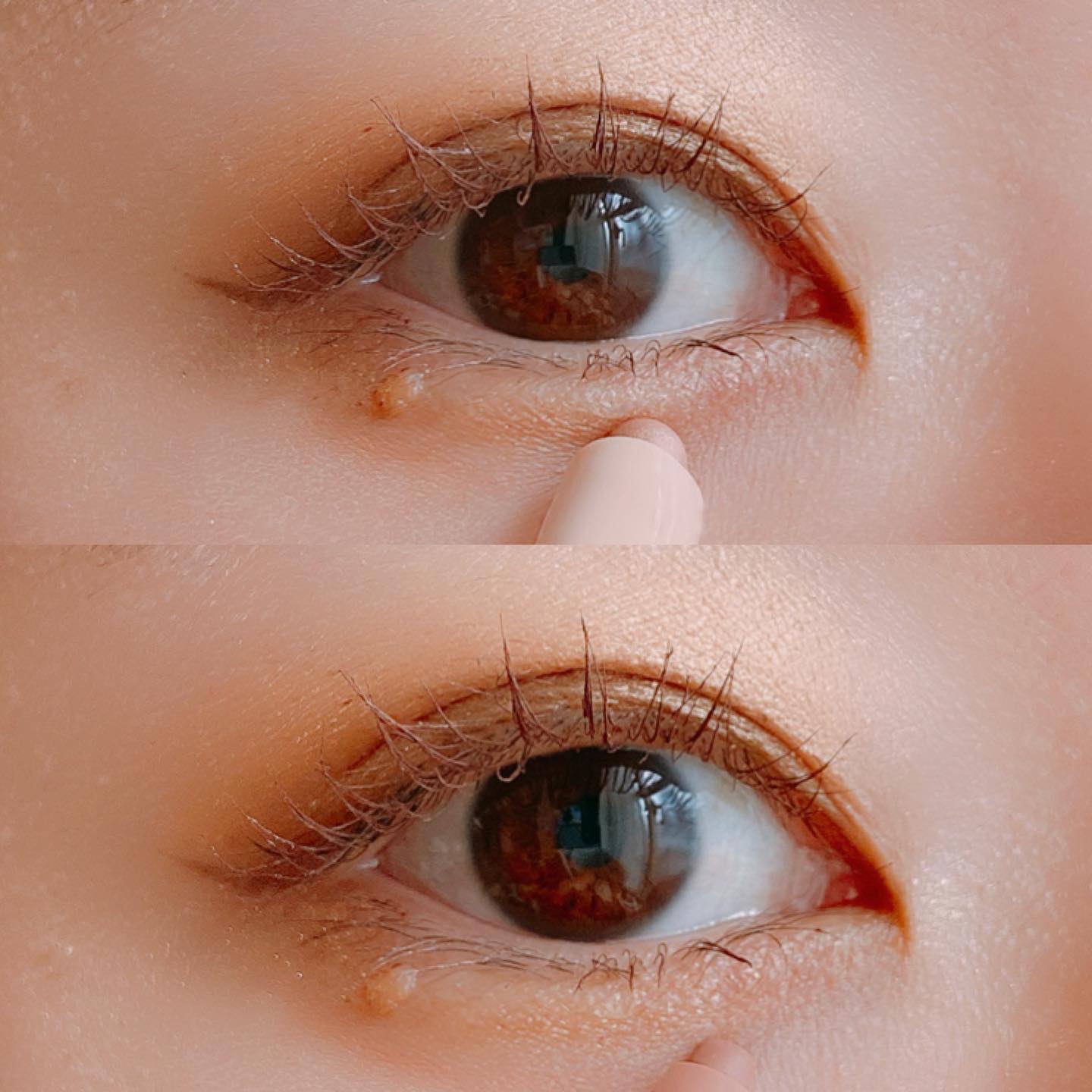 ぷっくりアイカラーペンシル/ミゼルエディ/スティックアイシャドウを使ったクチコミ（3枚目）