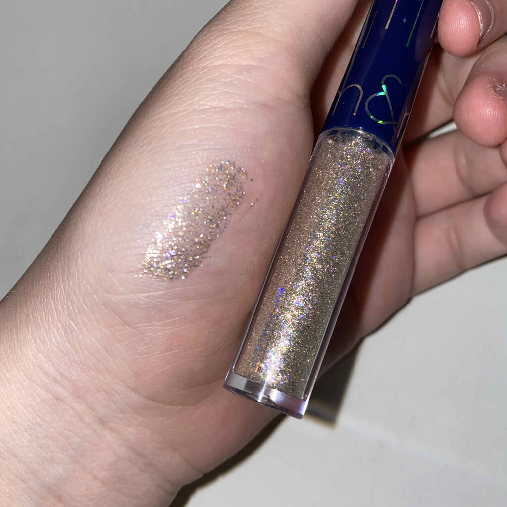 リキッド グリッター シャドウ/rom&nd/グリッターを使ったクチコミ（1枚目）