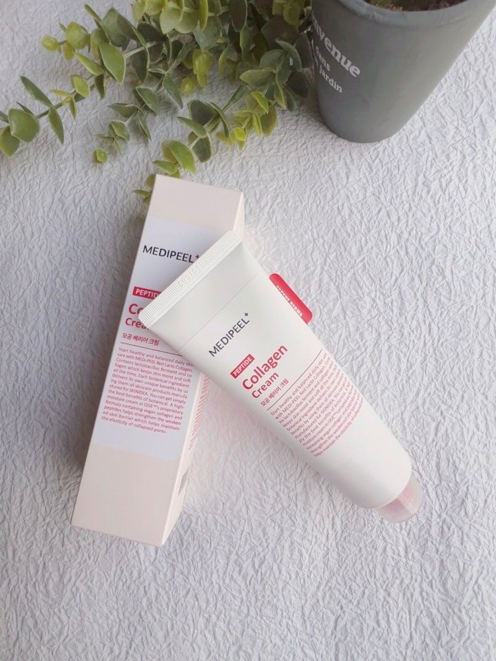 レッドラクトコラーゲンクリーム/MEDIPEEL/フェイスクリームを使ったクチコミ(5枚目)