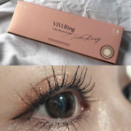 ViVi Ring 1day/OLENS/ワンデー(1DAY)カラコンを使ったクチコミ(1枚目)