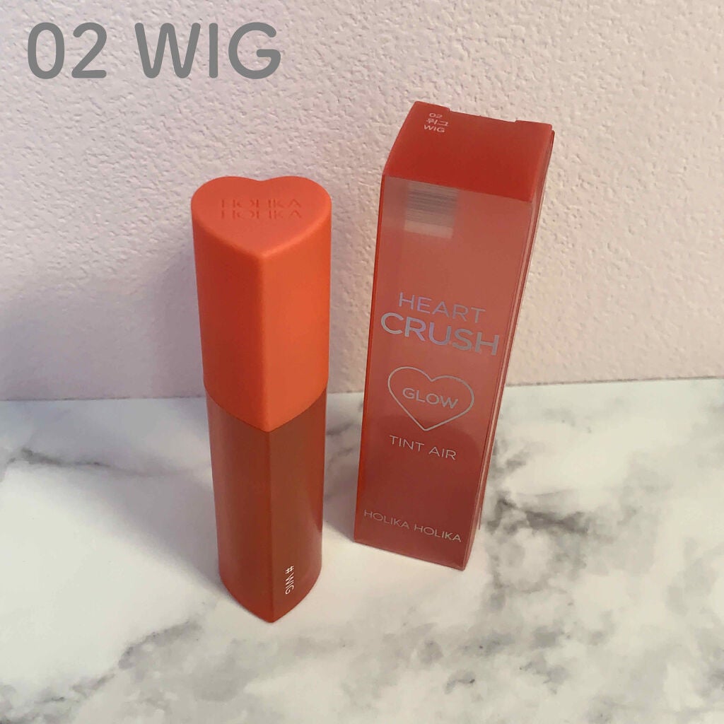 ホリカホリカ ハートクラッシュグローティントエアー/HOLIKA HOLIKA/リップティントを使ったクチコミ(2枚目)
