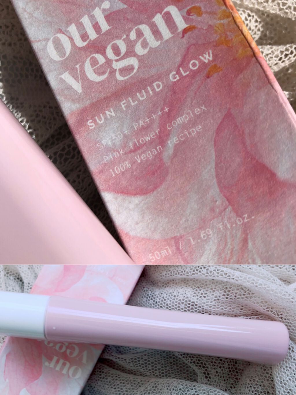 アワーヴィーガン サンプルイド グロー/manyo/化粧下地を使ったクチコミ(3枚目)