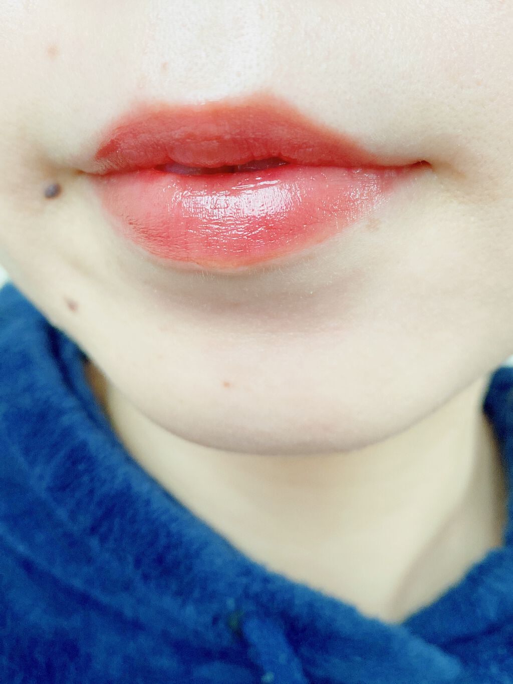 ウォータリーティントリップ/CEZANNE/リップティントを使ったクチコミ(4枚目)