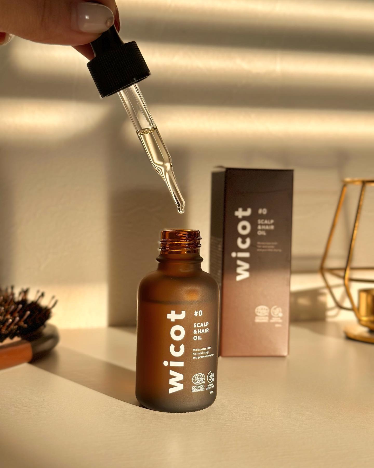 ヘアオイル/wicot/その他スタイリングを使ったクチコミ（3枚目）