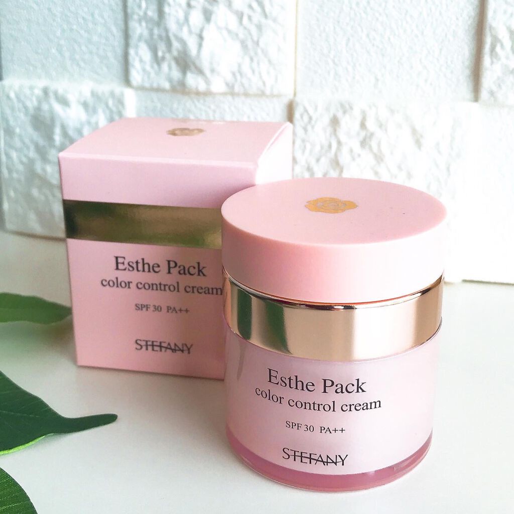 エステパック カラーコントロールクリーム/ステファニー/クリーム・エマルジョンファンデーションを使ったクチコミ（1枚目）