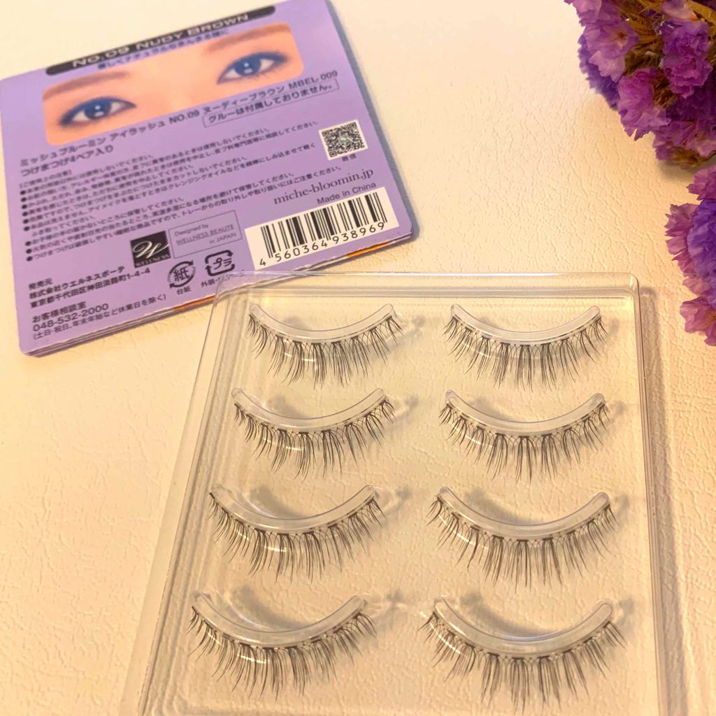 ミッシュブルーミン 3Dアイラッシュライン/ミッシュブルーミン/つけまつげを使ったクチコミ(2枚目)