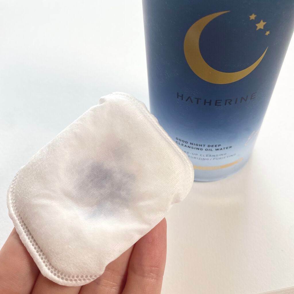 グッドナイト ディープクレンジングオイルウォーター/HATHERINE/オイルクレンジングを使ったクチコミ(4枚目)