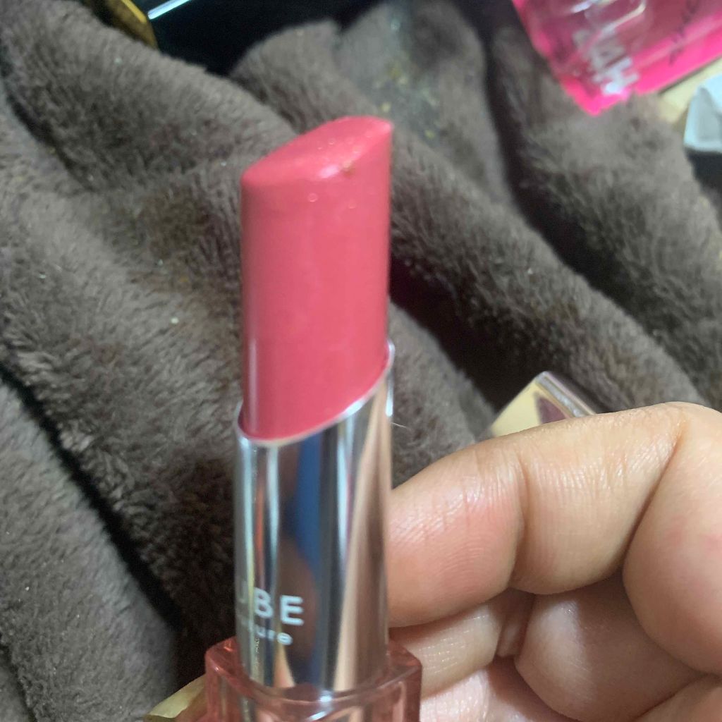 ロングキープルージュ/AUBE/口紅を使ったクチコミ(2枚目)