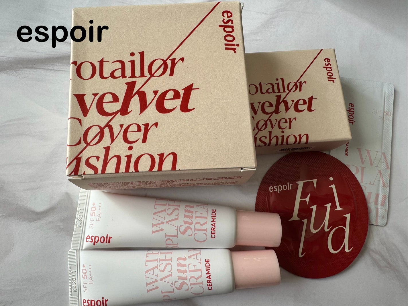 プロテーラービーベルベットカバークッション/espoir/クッションファンデーションを使ったクチコミ(1枚目)