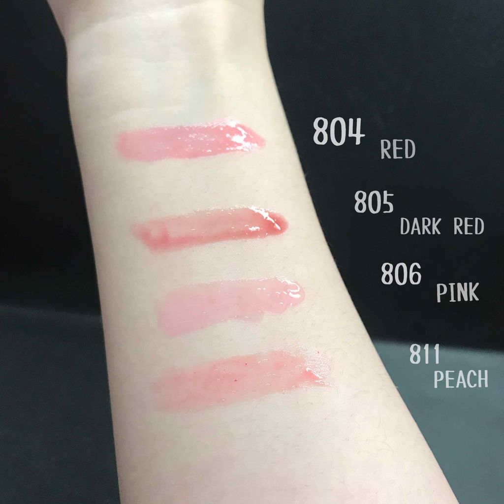 ユイルカレス 806 ピンク/ロレアル パリ/リップグロスを使ったクチコミ（3枚目）