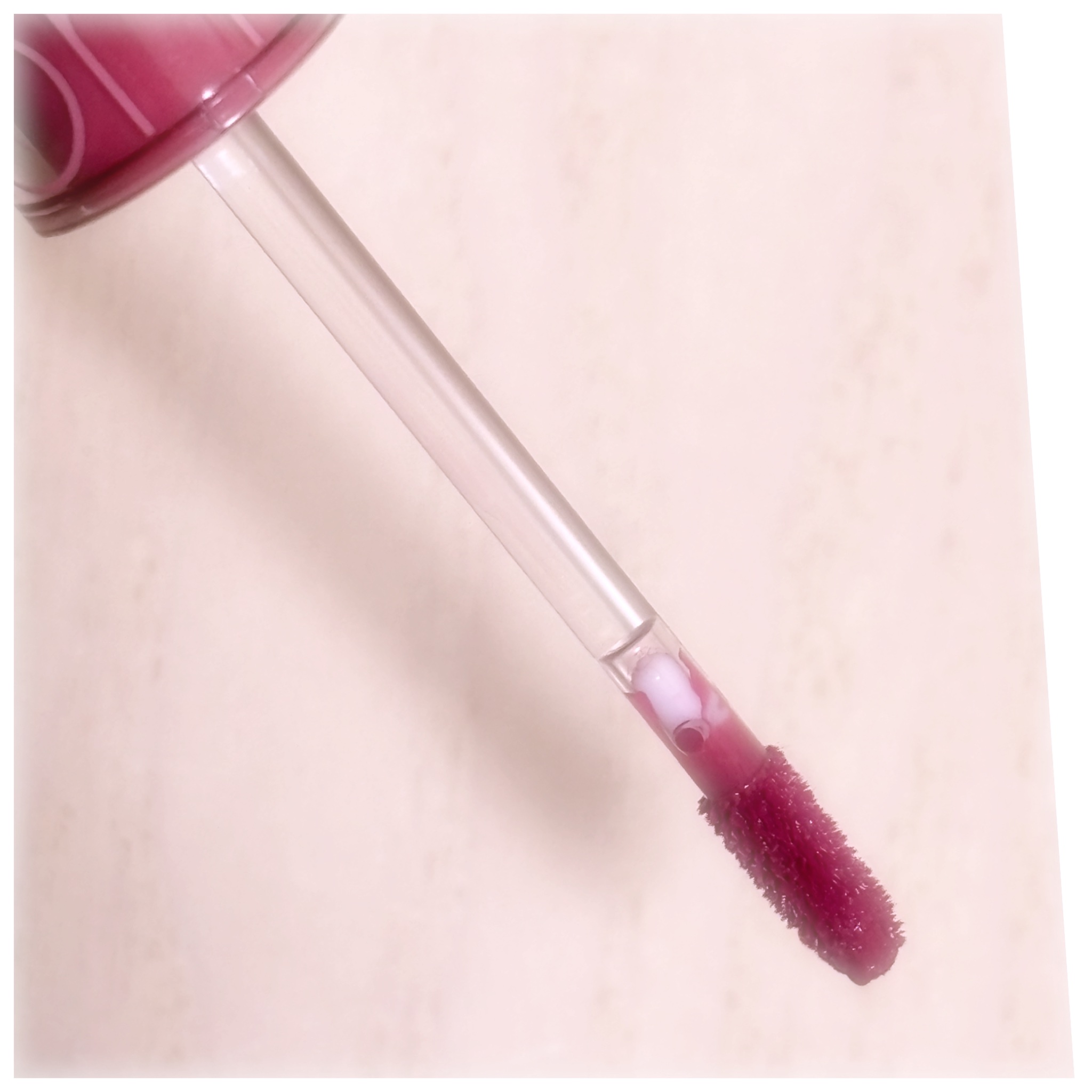 ザ ジューシーラスティングティント 15 ベアフィグ/rom&nd/リップティントを使ったクチコミ（3枚目）