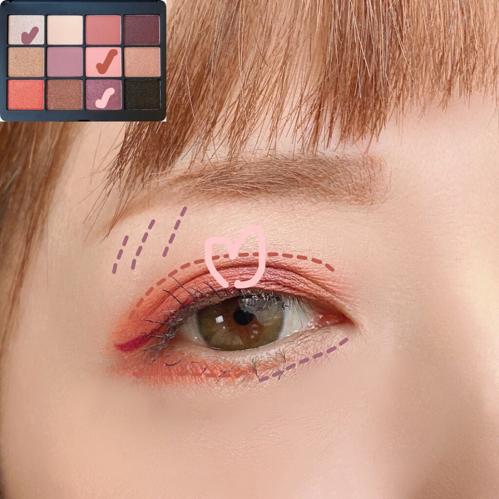 エクストリームエフェクト アイシャドーパレット/NARS/アイシャドウパレットを使ったクチコミ(4枚目)