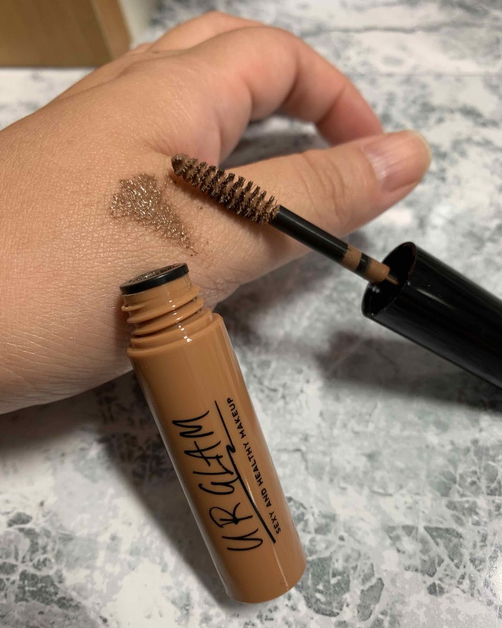 UR GLAM EYEBROW MASCARA/U R GLAM/眉マスカラを使ったクチコミ(2枚目)