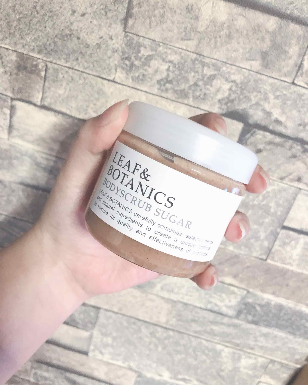 ボディスクラブ シュガー/LEAF&BOTANICS /ボディスクラブを使ったクチコミ(1枚目)