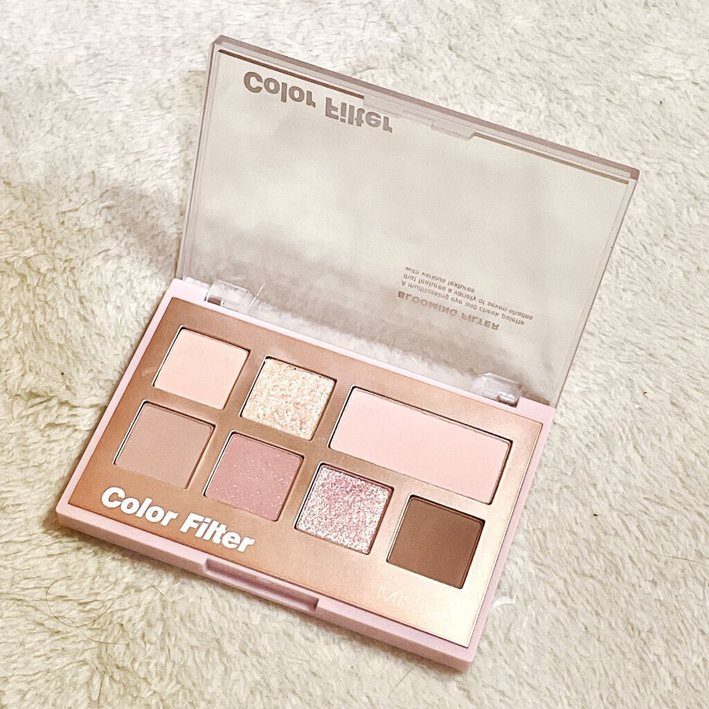 カラーフィルターシャドウパレット/MISSHA/アイシャドウパレットを使ったクチコミ（2枚目）