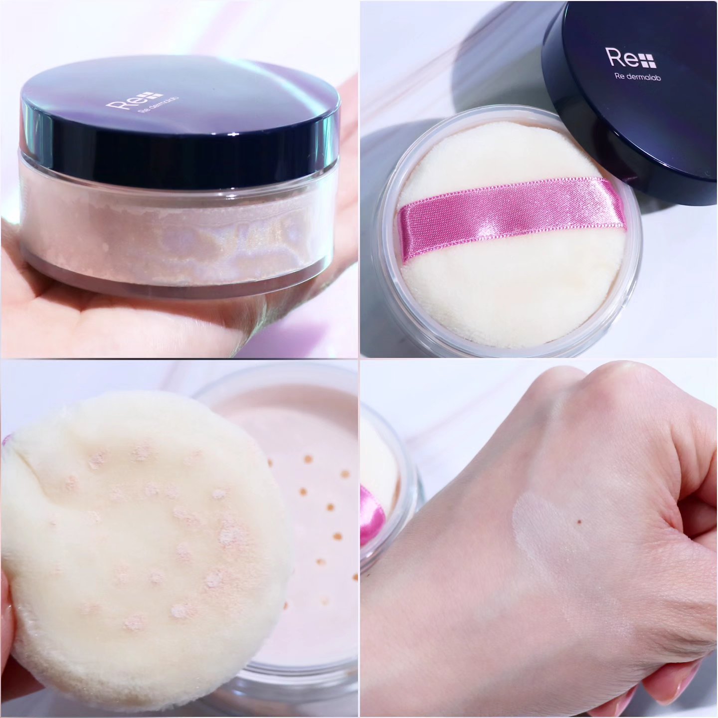 モイストクリアパウダーUV/Re dermalab/ルースパウダーを使ったクチコミ（2枚目）