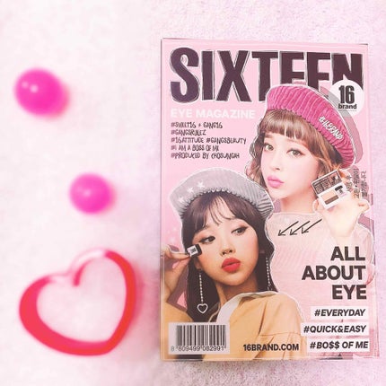 16 EYE MAGAZINE/16BRAND/アイシャドウパレットを使ったクチコミ(1枚目)
