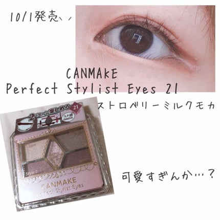 【旧品】パーフェクトスタイリストアイズ/キャンメイク/アイシャドウパレットを使ったクチコミ(1枚目)