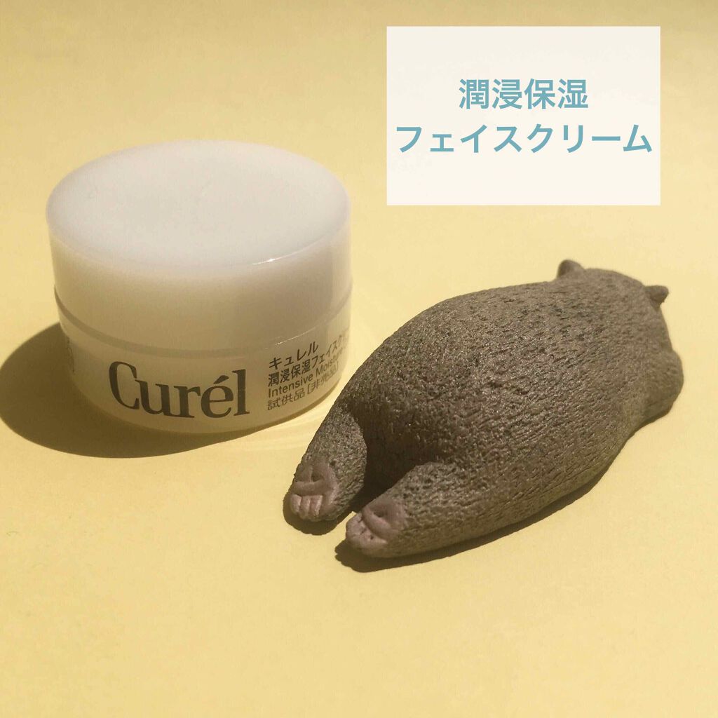 潤浸保湿 フェイスクリーム/キュレル/フェイスクリームを使ったクチコミ（1枚目）
