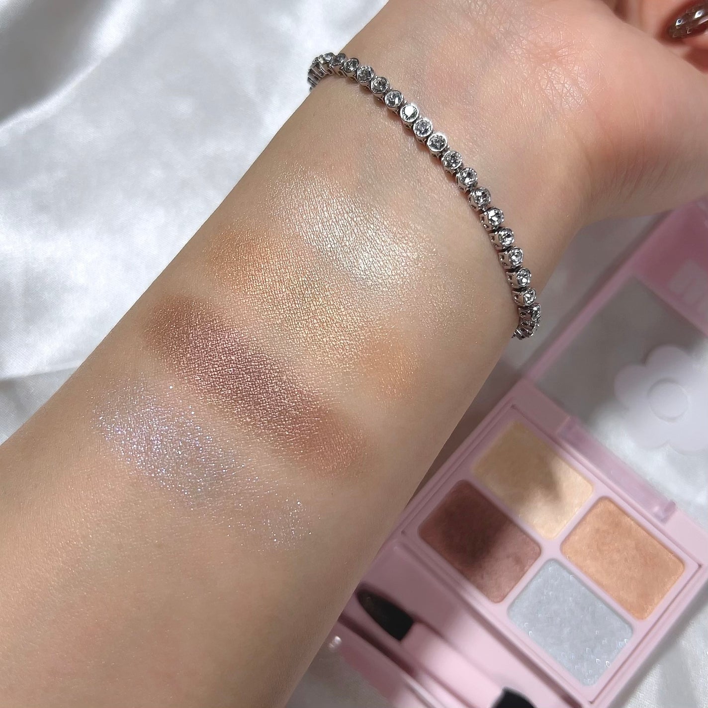 デイジードール アイカラー パレット/DAISY DOLL by MARY QUANT/アイシャドウパレットを使ったクチコミ(4枚目)