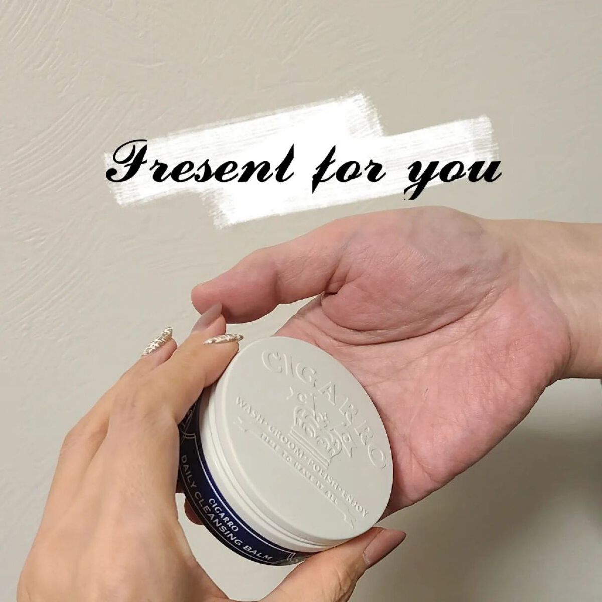 デイリークレンジングバーム/CIGARRO/クレンジングバームを使ったクチコミ（3枚目）