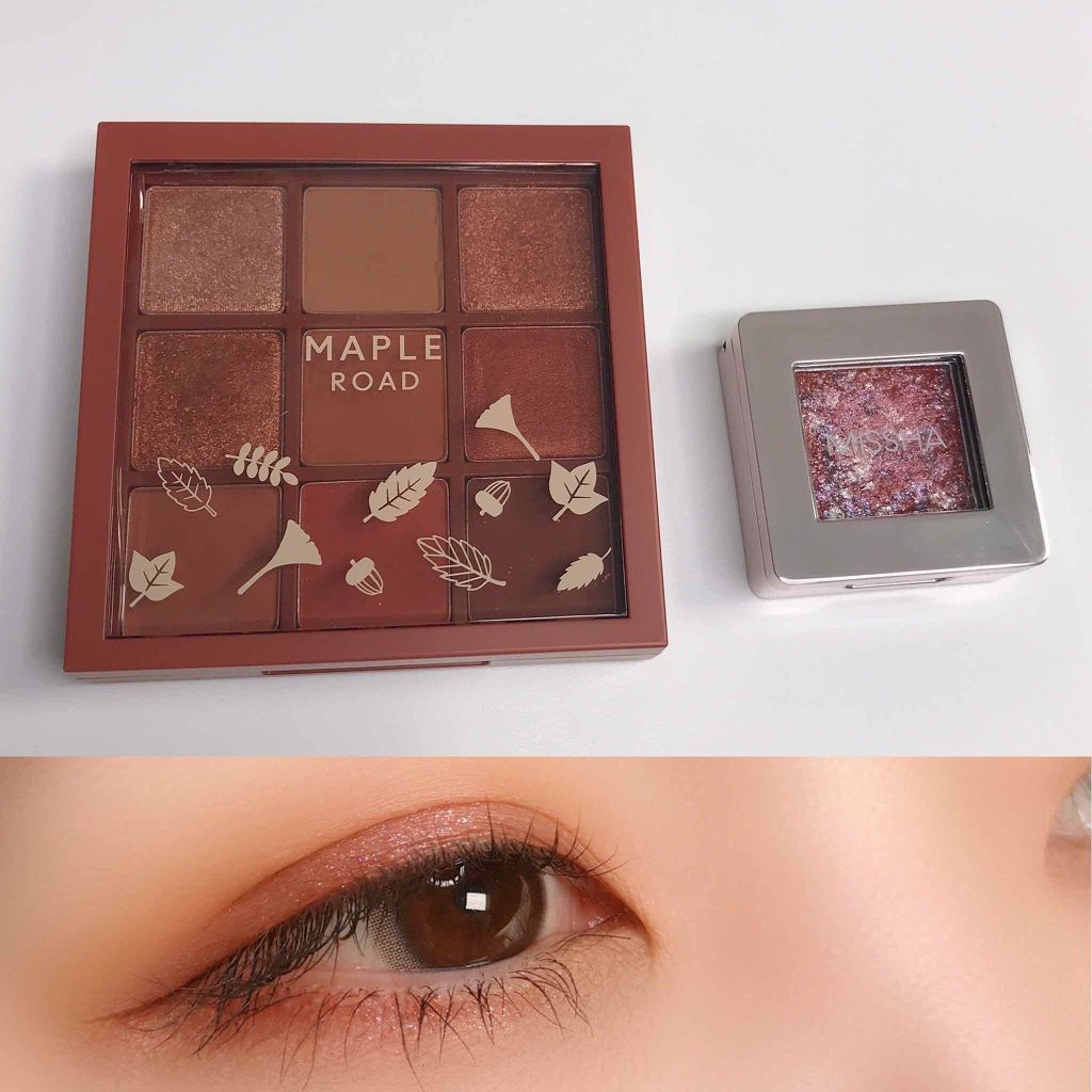 プレイカラーアイシャドウ メープルロード/ETUDE/アイシャドウパレットを使ったクチコミ（1枚目）