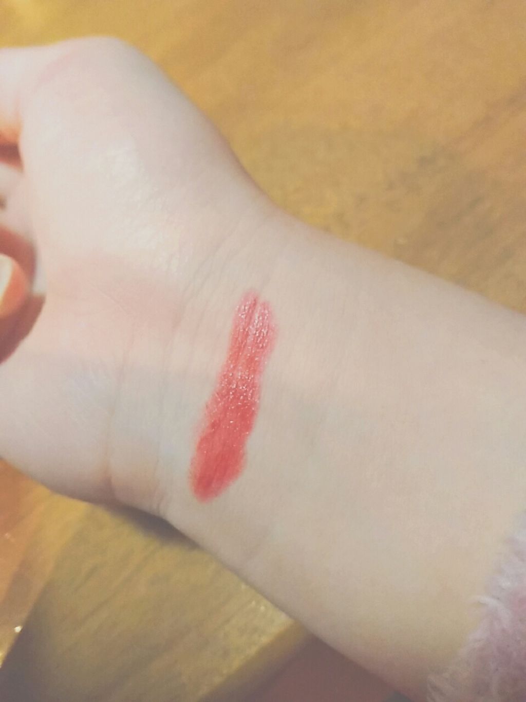 ラスティンググロスリップ/CEZANNE/口紅を使ったクチコミ(3枚目)
