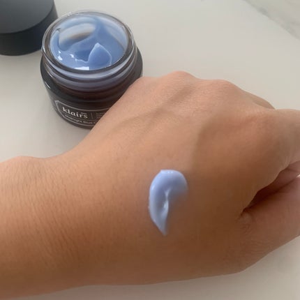 ミッドナイトブルーカーミングクリーム/Klairs/フェイスクリームを使ったクチコミ(4枚目)