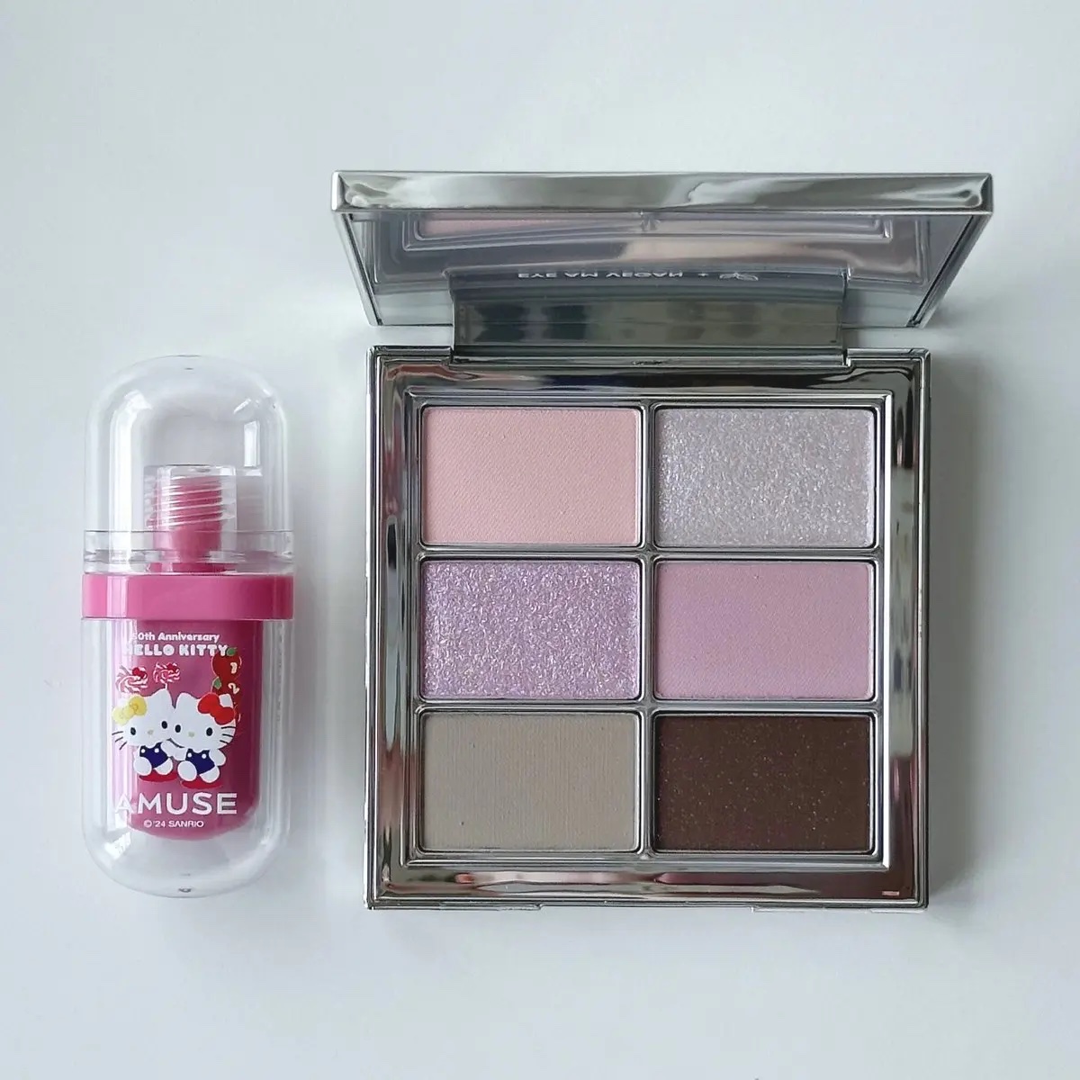 アイ ヴィーガン シアーパレット/AMUSE/アイシャドウパレットを使ったクチコミ（1枚目）