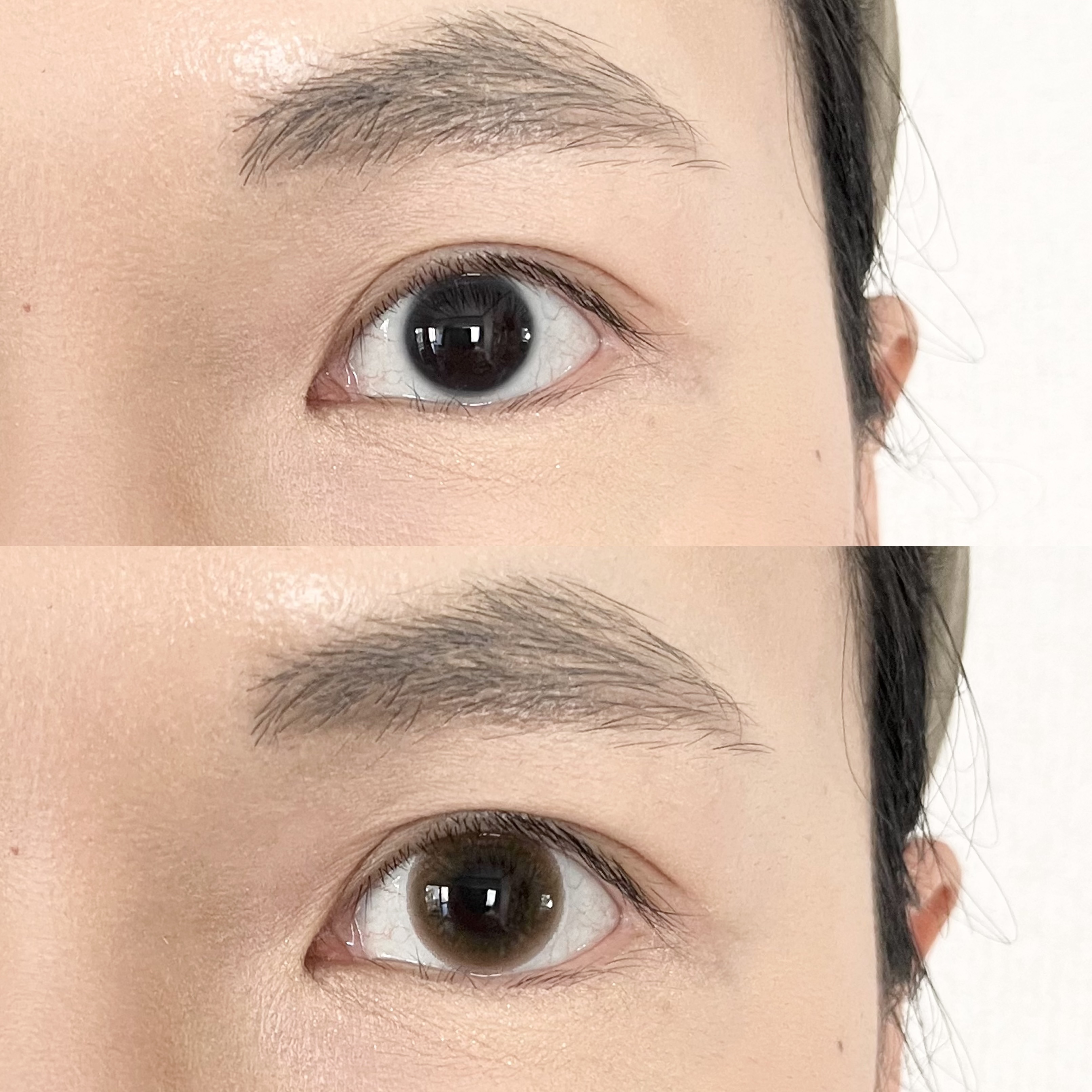 U.P.D. 1day ウォーターカーキ/U.P.D./ワンデー（１DAY）カラコンを使ったクチコミ（2枚目）