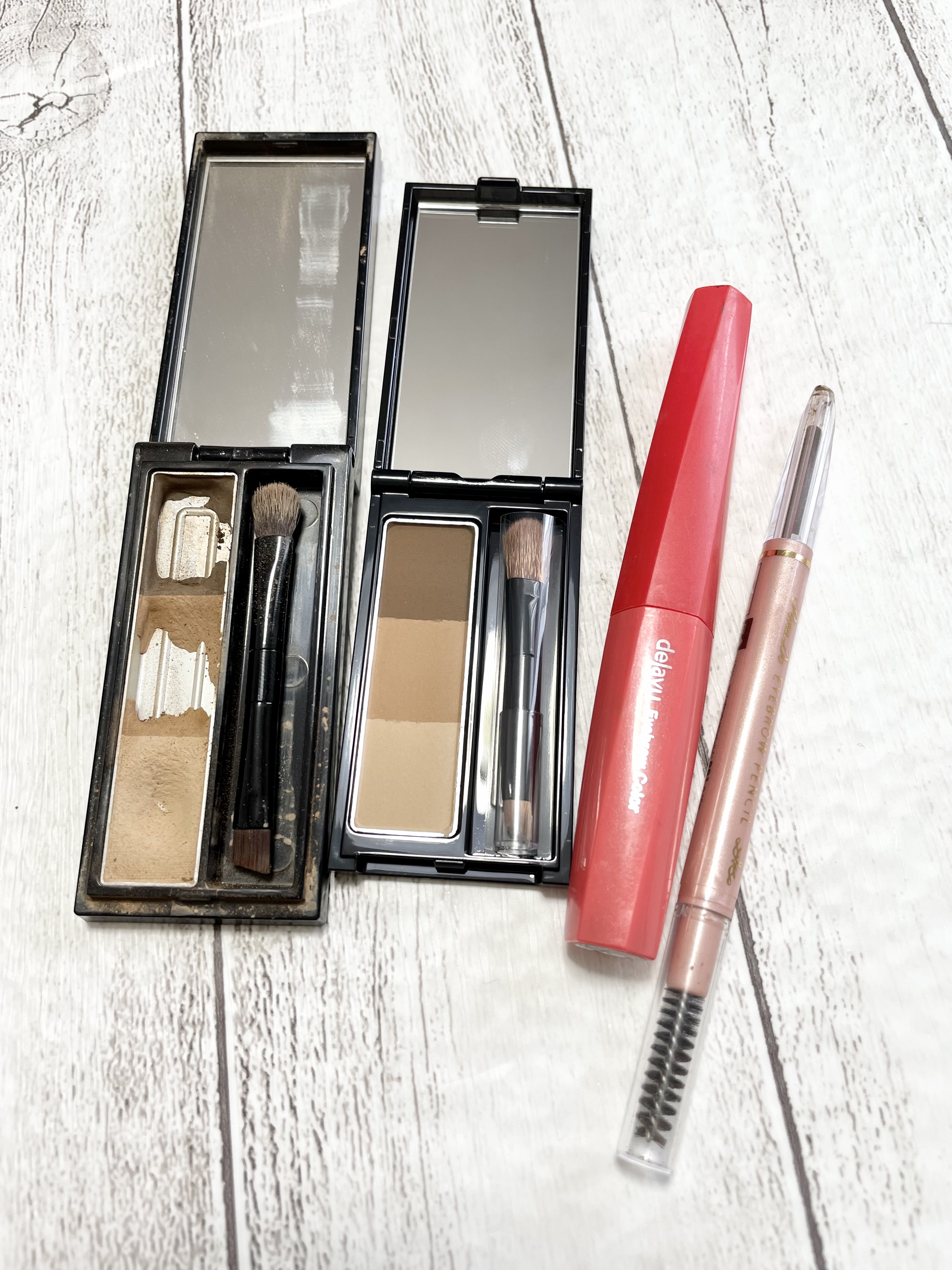 ケイト デザイニングアイブロウ3D/KATE/パウダーアイブロウを使ったクチコミ（2枚目）