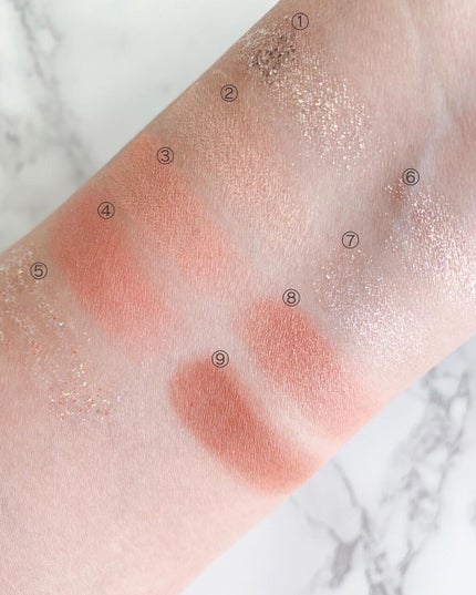 グリッターペディアアイパレット/unleashia/アイシャドウパレットを使ったクチコミ(5枚目)