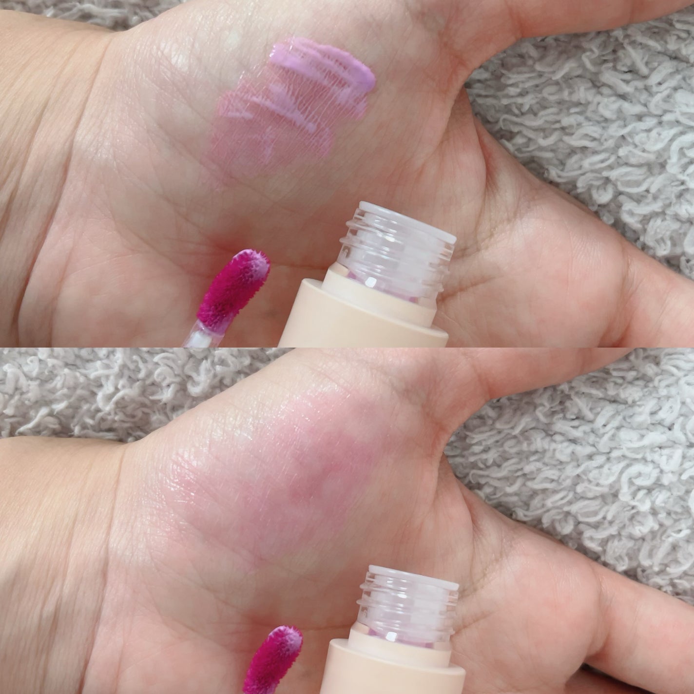 ⽔彩チーク/Fujiko/リキッドチークを使ったクチコミ(2枚目)