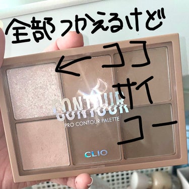 プロ コントゥアー パレット/CLIO/シェーディングを使ったクチコミ（1枚目）