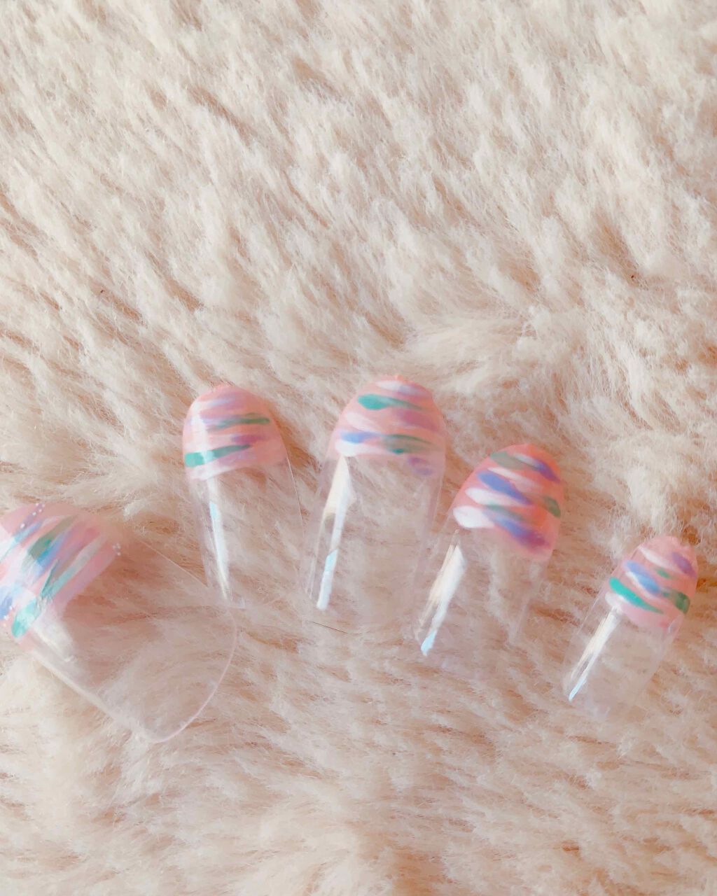 サンリオネイル/DAISO/マニキュアを使ったクチコミ（3枚目）