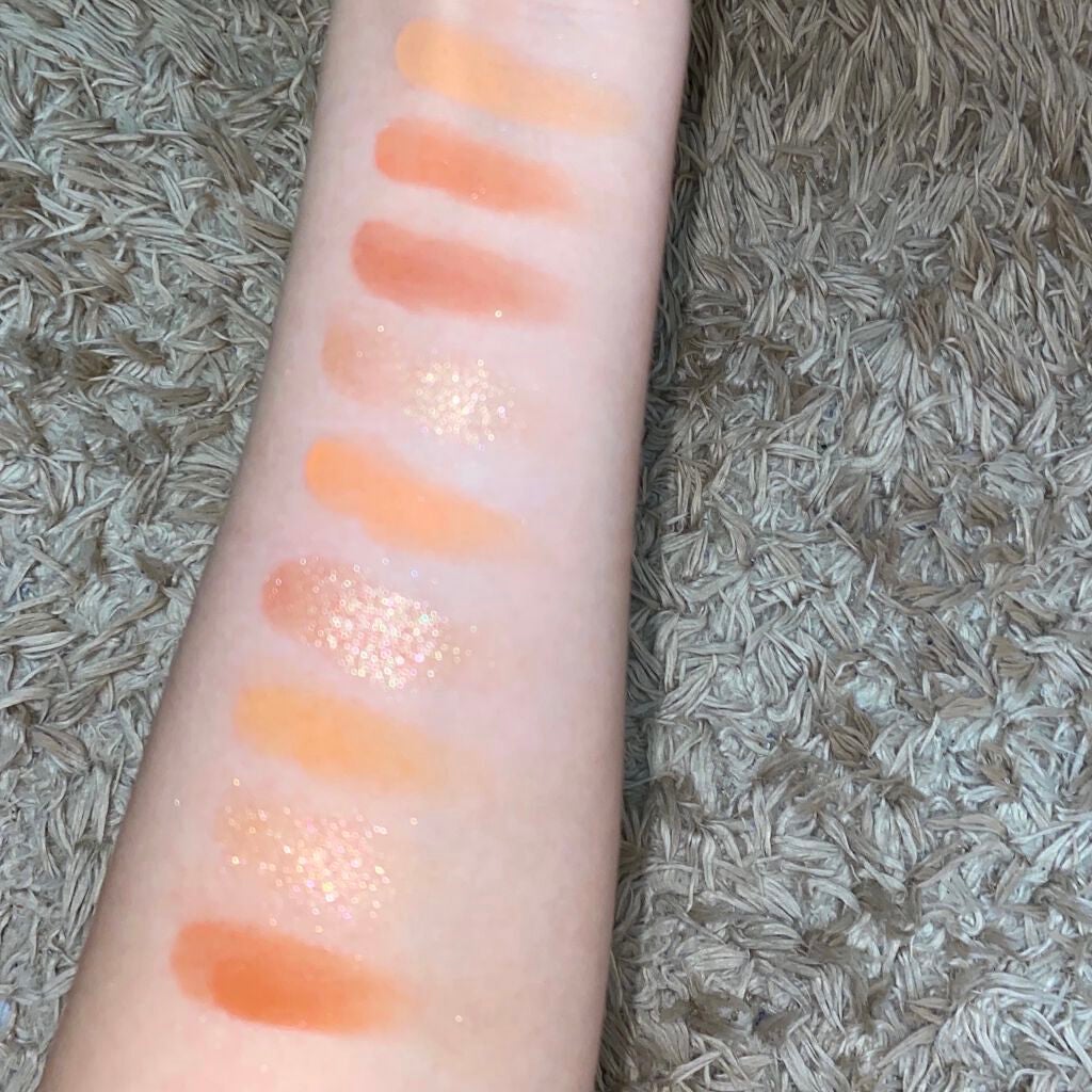 ジューシーオレンジパレット/innisfree/アイシャドウパレットを使ったクチコミ(8枚目)