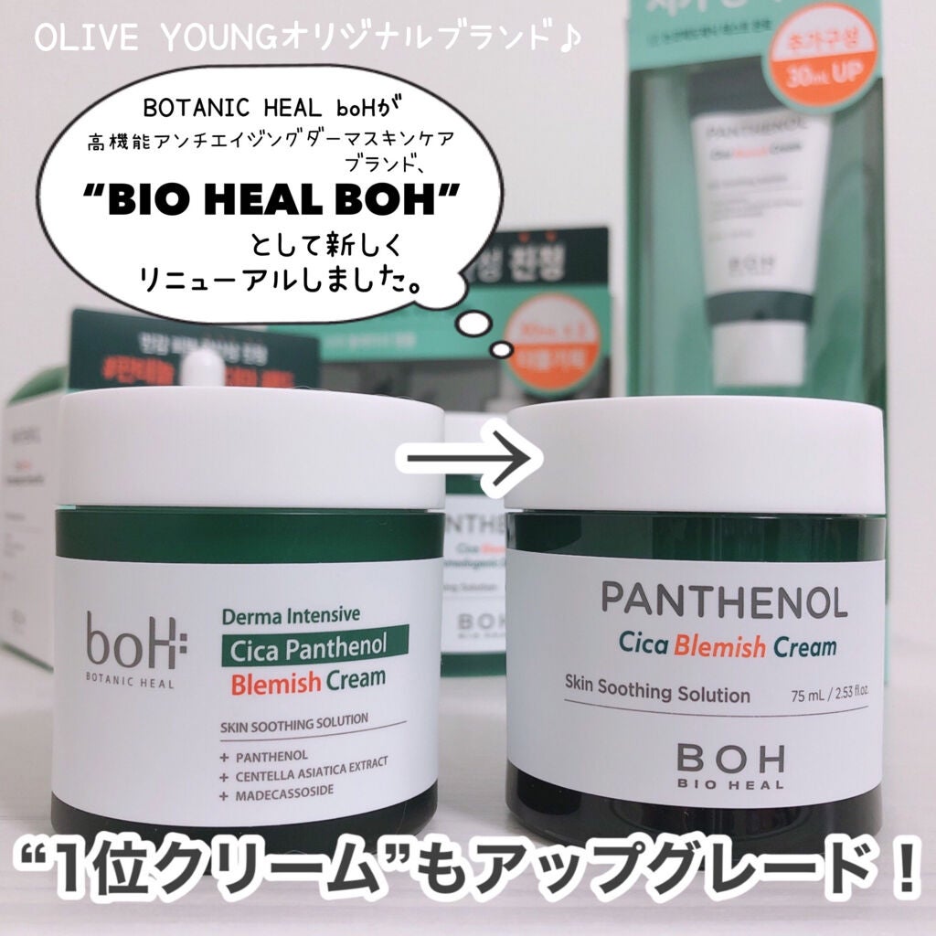 時空の歪み🌓韓国コスメ/イエベ秋 on LIPS 「BIOHEALBOH[PANTHENOLCicaBlemish..」(2枚目)